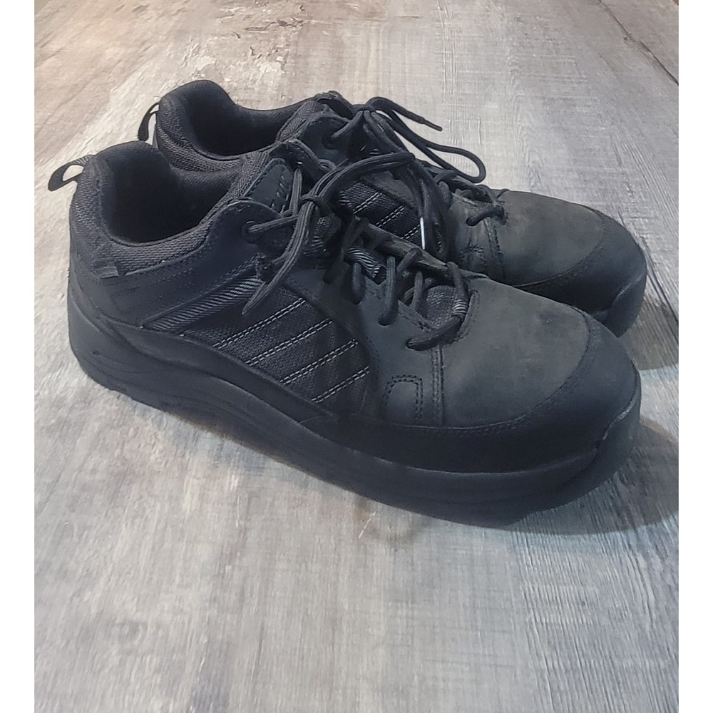 Danner Riverside 3 Black ST Steel Toe Work Shoes Mens 10.5 15344 EH SR Leather‎